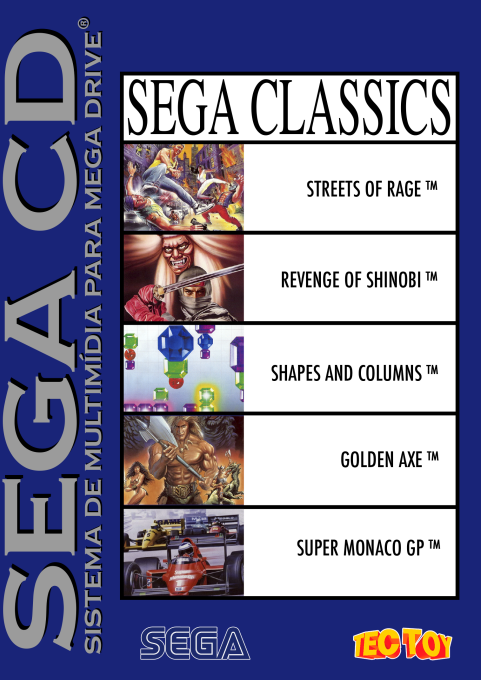 Sega Classic Arcade Collection - Limited Edition (Japan) Sega CD Game Cover